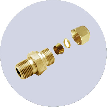 Copper Nickel 90/10 Single Ferrule Fittings