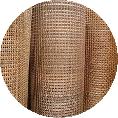 Copper Nickel 90/10 Spring Steel Wire Mesh