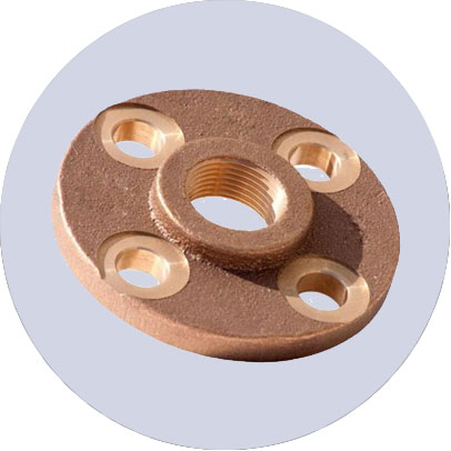 Copper Nickel 90/10 Threaded Flange