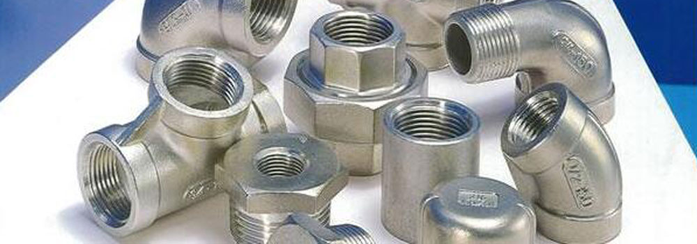 ASTM A182 Duplex Steel S31803 / S32205 Threaded Fittings