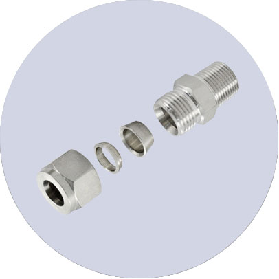 Duplex Steel 2205 Single Ferrule Fittings