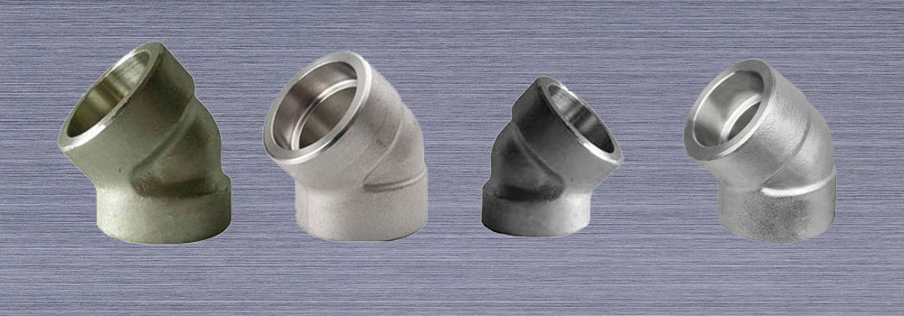 ASME B16.11 45 Degree Socket weld Elbow