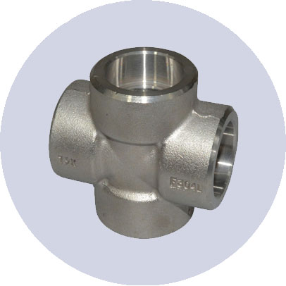 Stainless Steel 321 / 321H Socket weld Cross