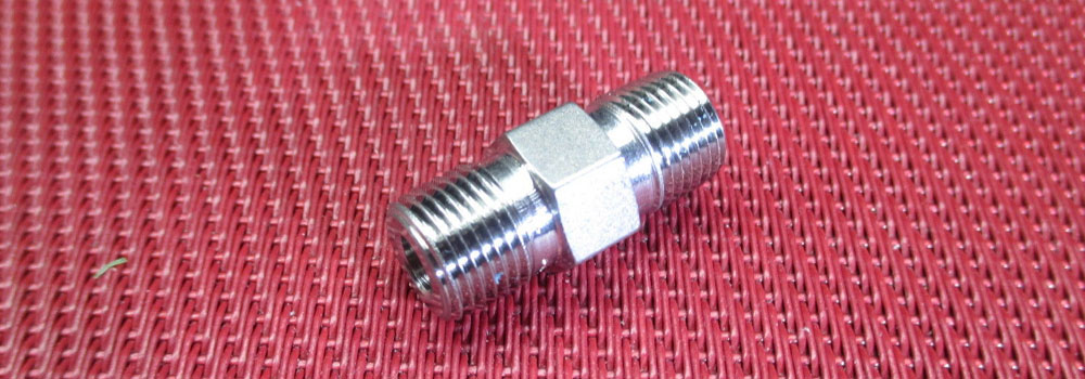 Threaded Hex Nipple