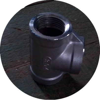 Titanium Gr 2 Threaded Tee